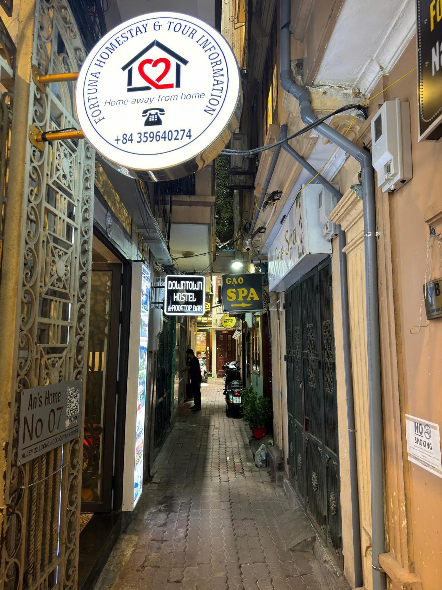 Fortuna Homestay Hanoi Eksteriør bilde